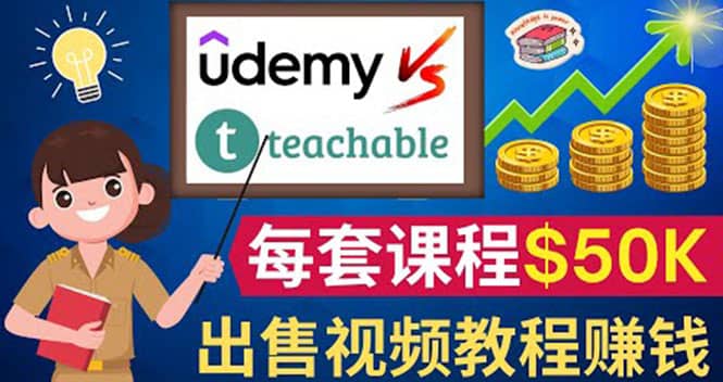 制作出售视频课程并快速进行粉丝变现的方法，轻松获利5万美元以上 - 小白项目网-小白项目网