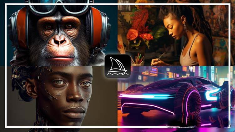 完整的Midjourney AI大型课程：AI绘图从初学者到精通-36节课-中英字幕 - 小白项目网-小白项目网