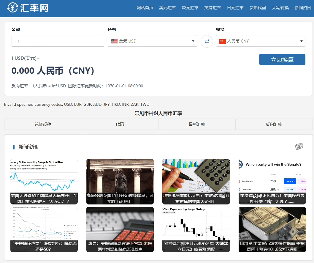 帝国cms7.5 汇率站源码 自动更新 养站神器！-小白项目网