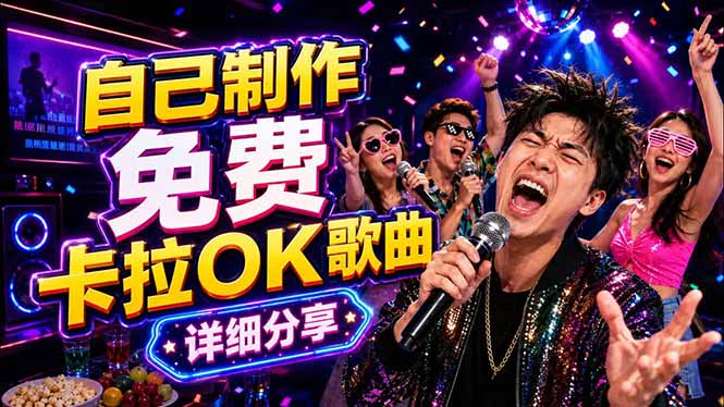 免费卡拉OK歌曲制作全攻略：音轨分离字幕制作，零基础快速做出专业K歌视频-小白项目网