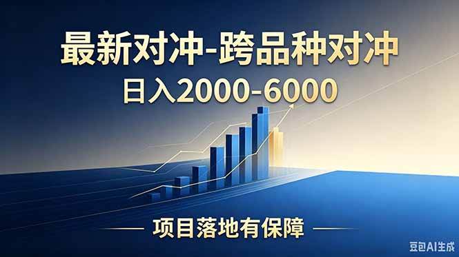 （18843期）跨品种对冲震撼首发！日收益2000-6000+，项目绿色长久，安全稳健，合规靠谱，可批量放大-小白项目网