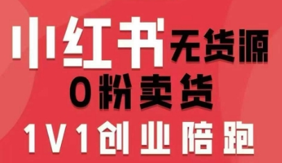 小红书无货源0粉电商课，开店准备、选品策略、笔记撰写、视频剪辑、数据分析、账号打造、资料文档（更新26年7月24日）-小白项目网