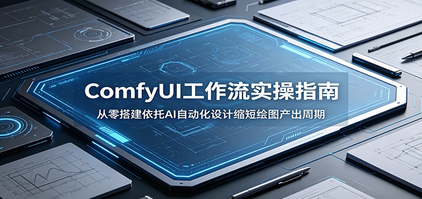 ComfyUI 工作流实操指南：从零搭建依托AI自动化设计缩短绘图产出周期-小白项目网