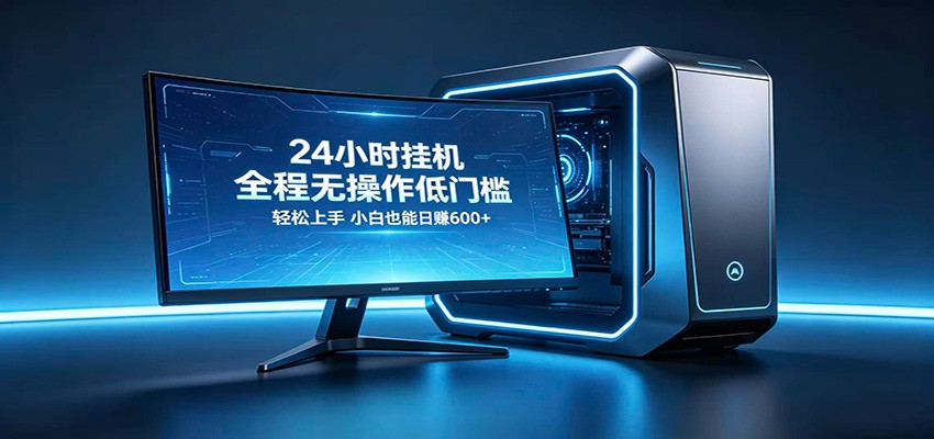 三角洲自动跑刀，纯自动挂机项目，零基础小白躺赚无忧-小白项目网