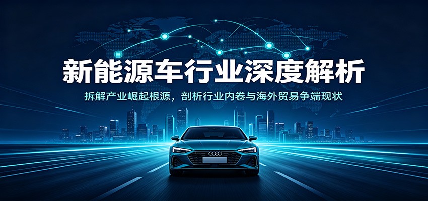 新能源车行业深度解析：拆解产业崛起根源，剖析行业内卷与海外贸易争端现状-小白项目网