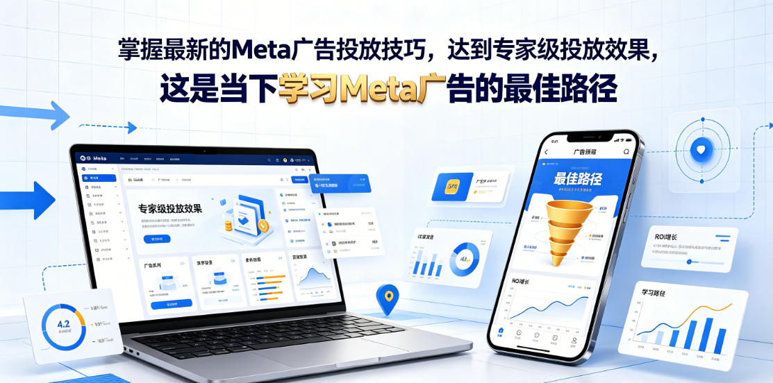 掌握最新的Meta广告投放技巧,达到专家级投放效果,这是当下学习Meta广告的最佳路径【原创双语字幕】-小白项目网