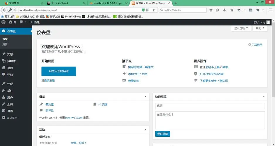 Wordpress(开源免费博客系统)-小白项目网