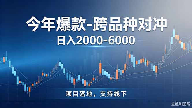 跨品种最新对冲震撼首发！日收益2000-6000+，项目绿色长久，安全稳健，合规靠谱，可批量放大-小白项目网