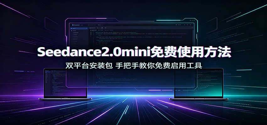 Seedance2.0mini免费使用方法：双平台安装包，手把手教你免费启用工具-小白项目网