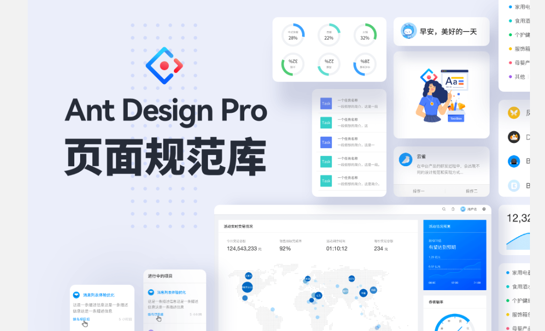 Ant Design(阿里开源前端UI框架及React组件库)-小白项目网