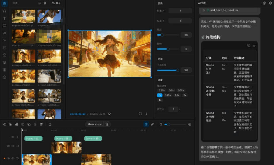 开源“剪映CapCut”替代品，居然支持一键生成视频字幕？还可在线AI剪辑视频，这也太爽了吧Cutia-小白项目网