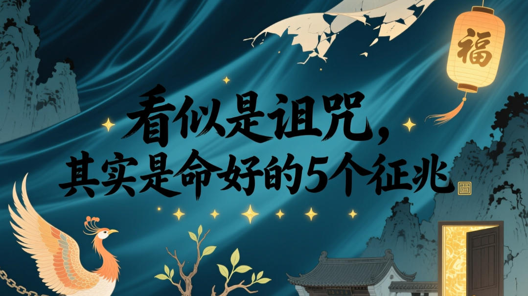 付费文章：看似是诅咒，其实是命好的5个征兆-小白项目网
