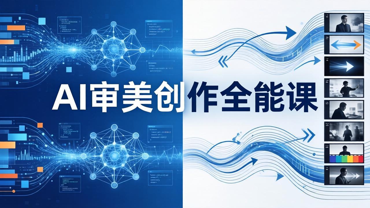 AI审美创作全能课-更新0706：MJ+Seedance+模型训练+影视分镜+编剧，一站式掌握AI艺术创作-小白项目网