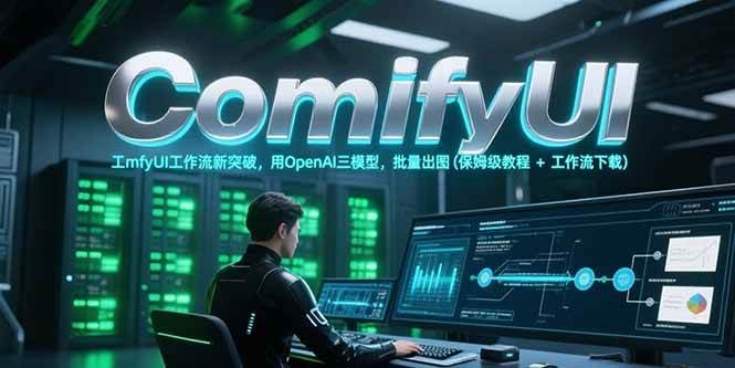 （15191期）ComfyUI工作流新突破，用OpenAI三模型，批量出图(保姆级教程+工作流下载)-小白项目网