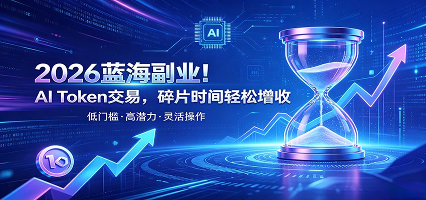 AI Token算力赛道!普通人可入局的数字副业,零门槛快速起步-小白项目网