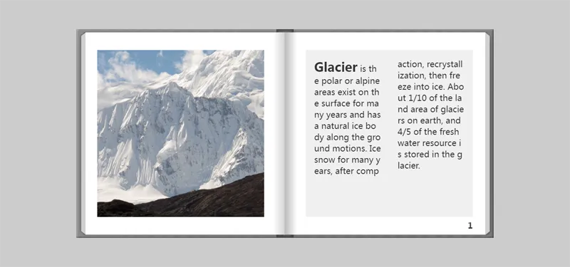 HTML5电子书翻页动画效果源代码-小白项目网