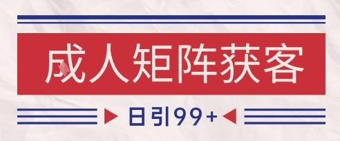 小红书某音橙人赛道引流获客，自热矩阵日引200+【揭秘】 - 小白项目网-小白项目网