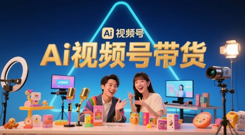 风口已至！AI视频号带货轻松月入过1W，99%的普通人却卡在内容制作门槛 - 小白项目网-小白项目网