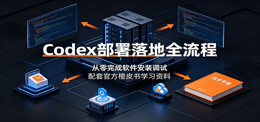 Codex部署落地全流程：从零完成软件安装调试，配套官方橙皮书学习资料-小白项目网