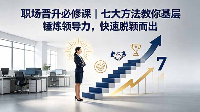 付费文章：职场晋升必修课｜七大方法教你基层锤炼领导力，快速脱颖而出-小白项目网