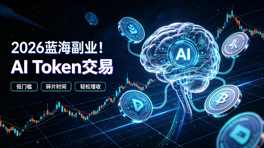 2026全新风口副业｜AI智能Token交易，空闲时间轻松 賺 收益，无需全天盯盘【揭秘】-小白项目网
