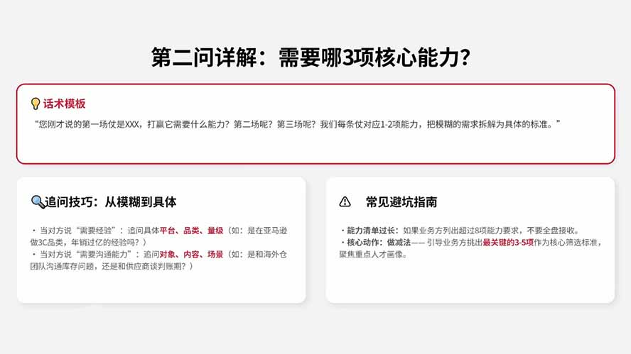 AI赋能跨境HR招聘实战营：AI写JD+精准筛简历+结构化面试+谈薪背调，系统掌握从需求到入职招聘方法-小白项目网