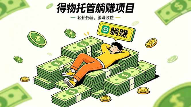 （18726期）26年6月必做！得物视频激励项目，全自动运营单号月利润3600+-小白项目网