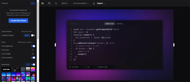 VUE开源代码截图美化工具网站源码-小白项目网
