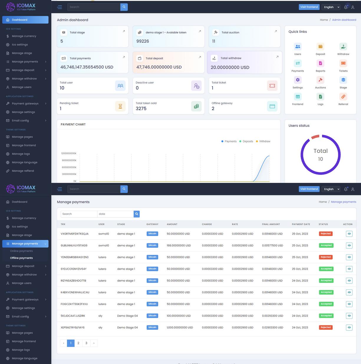 图片[2]-数字资产虚拟货币与代币交易平台源码 - 小白项目网-小白项目网