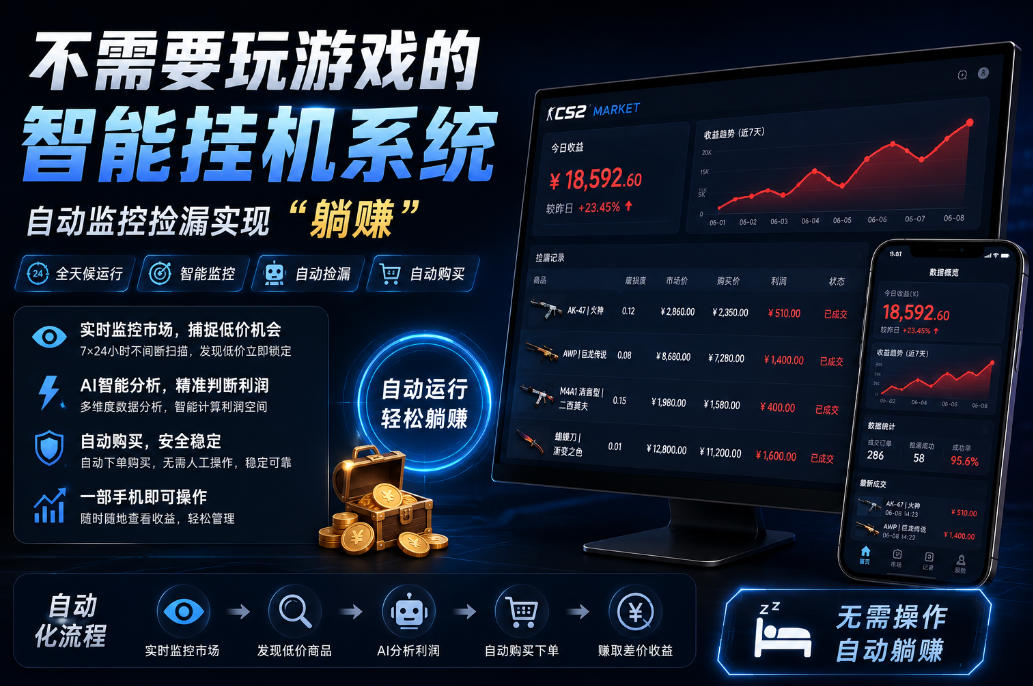 不用玩游戏的游戏搬砖项目，无需自己挂G，无需购买任何额外设备，所有数据支持任何形式验证【揭秘】-小白项目网