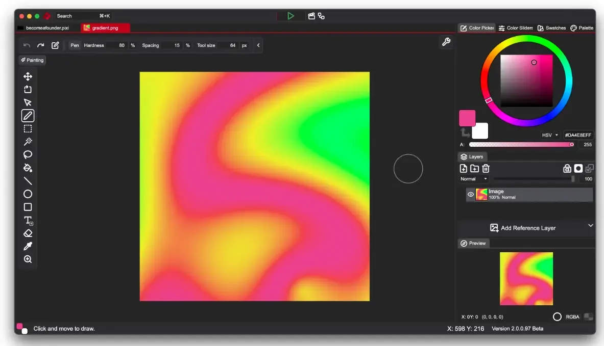PixiEditor(开源免费2D图形编辑器)-小白项目网