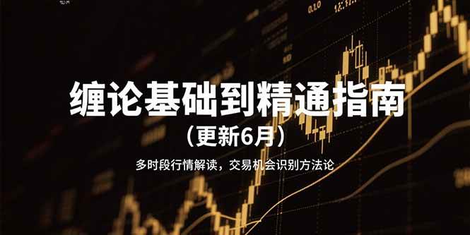 （15184期）缠论基础到精通指南（更新6月）多时段行情解读，交易机会识别方法论-小白项目网