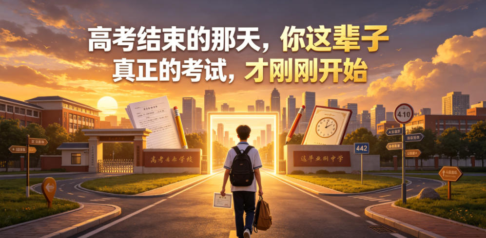付费文章：高考结束的那天，你这辈子真正的考试，才刚刚开始-小白项目网