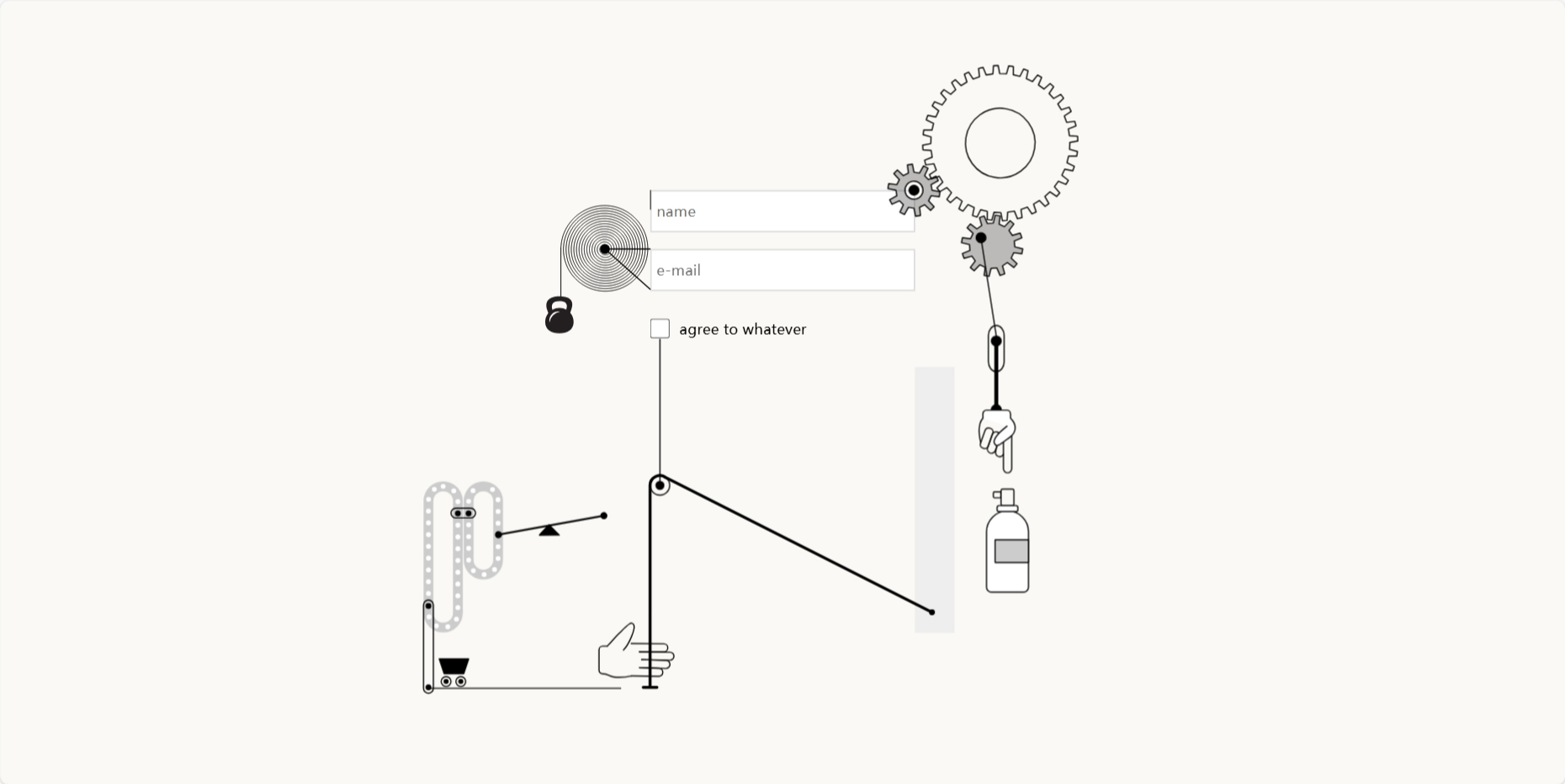 小题大做的动态互动登录页html源码-小白项目网
