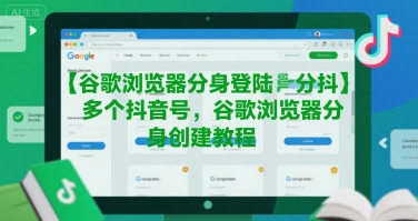 谷歌浏览器分身登陆多个抖音号，谷歌浏览器分身创建教程-小白项目网