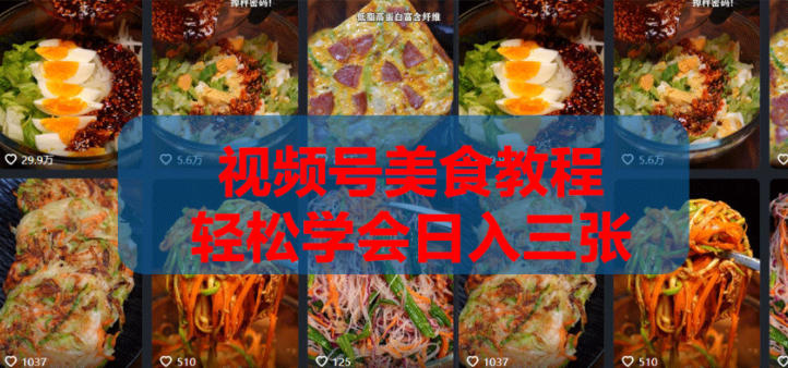 2026微信视频号挂车带货实战课程0-1全流程-小白项目网
