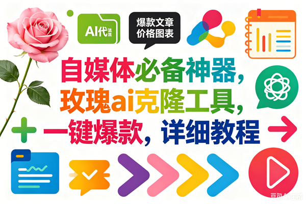 (18794期)玫瑰克隆,一键爆款ai工具,自媒体必备神器,50多个功能,详细教程-小白项目网