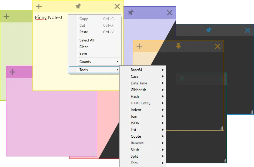 Pinny Notes(开源电脑桌面便签软件)-小白项目网