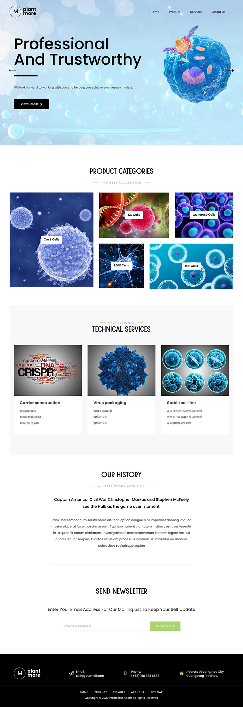 图片[1]-双语外贸生物细胞科技网站模板 - 小白项目网-小白项目网