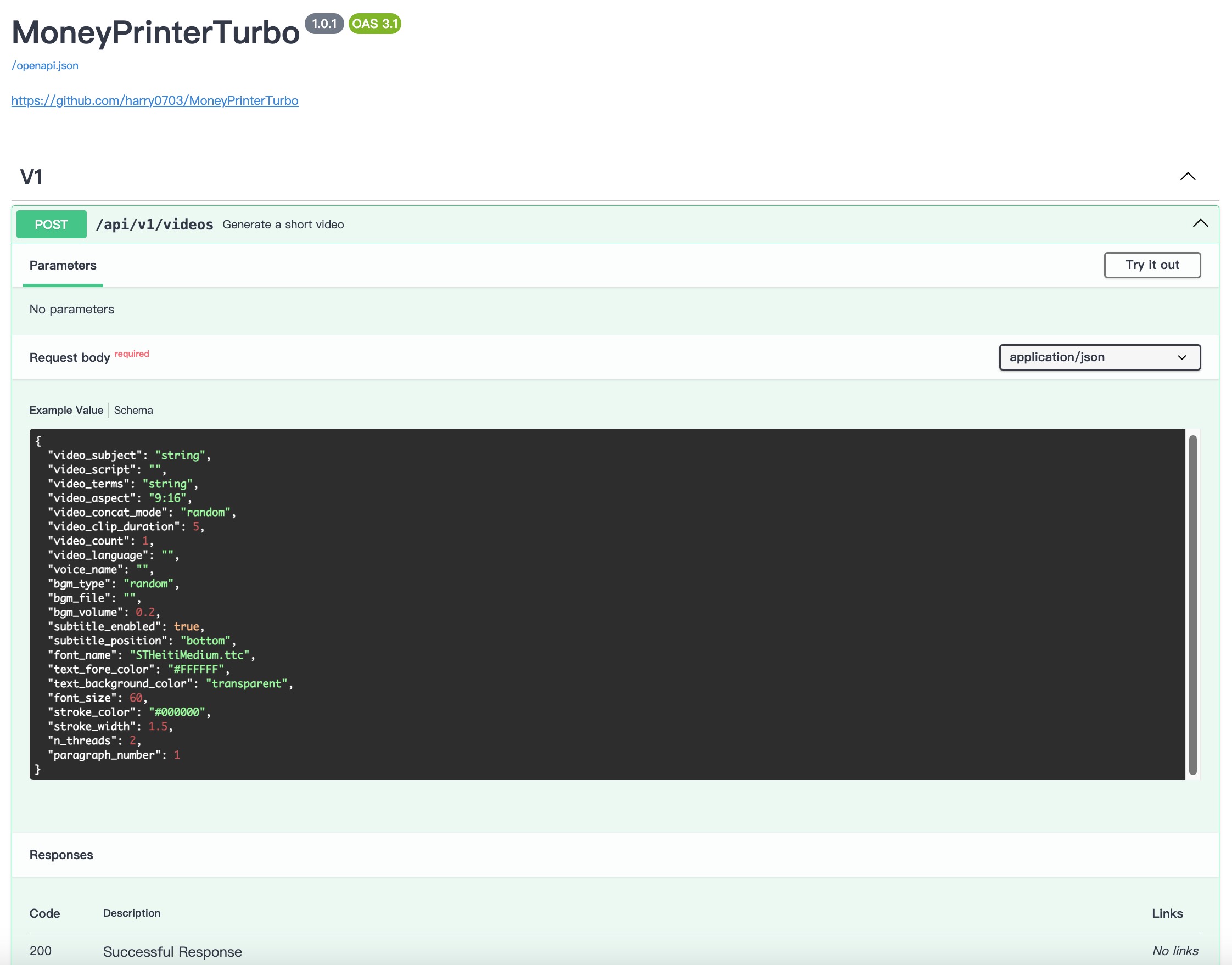 全自动ai生成视频MoneyPrinterTurbo源码-小白项目网