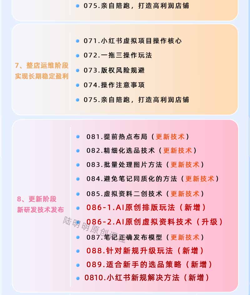 图片[4]-小红书虚拟项目特训班9.0，全面拥抱AI，批量产出原创PPT货源，单品/单店纯利润几万到几十W-小白项目网